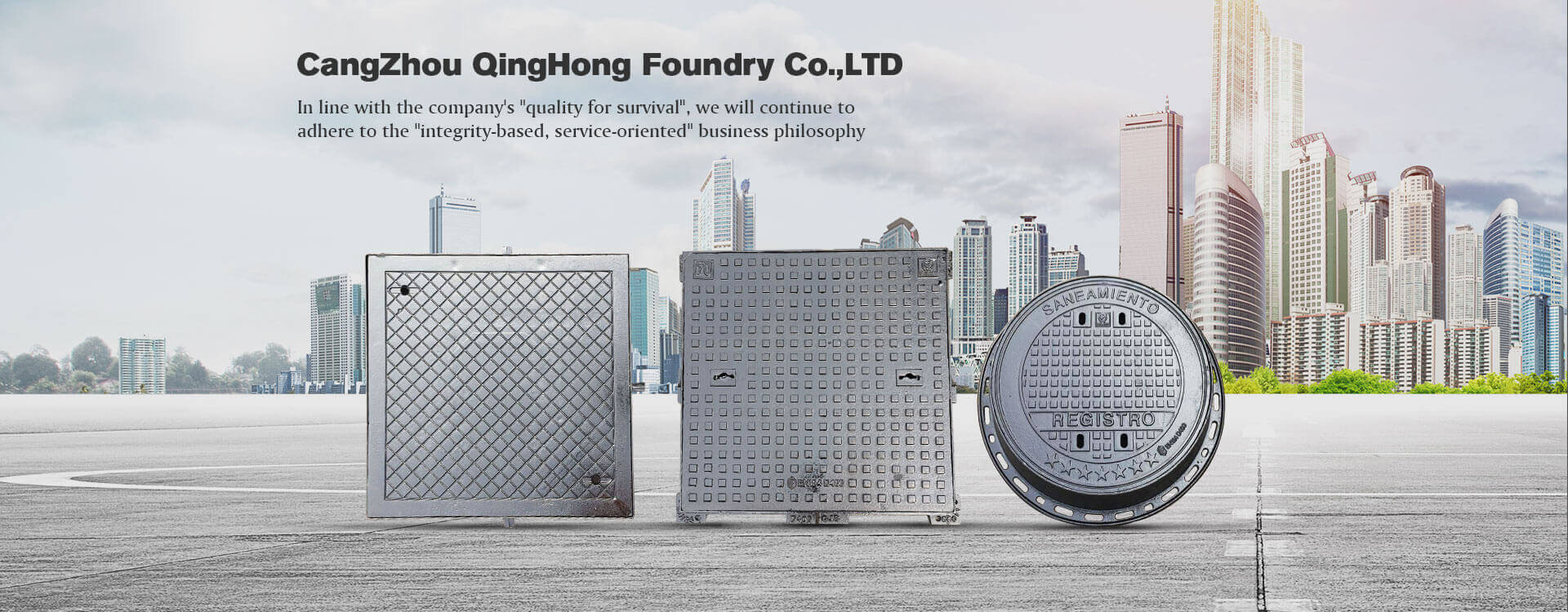 MANHOLE COVER(ANGLE FRAME)